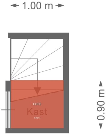 Floorplan - Vleutenseweg 179A, 3532 HC Utrecht